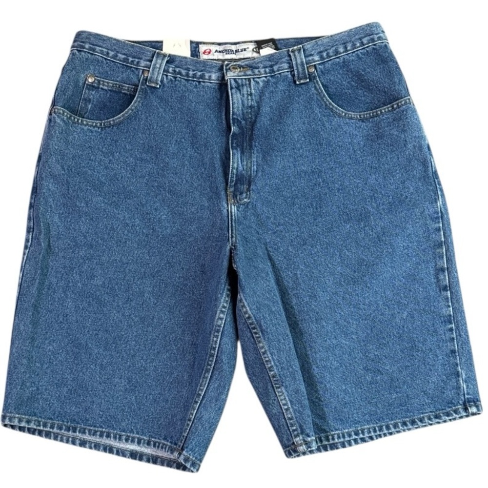 Vintage 90’s Y2K Baggy Jean Denim Levi Shorts Jorts Deadstock NWT Men’s 42/39